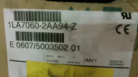 1la7060-2aa94-z Siemens 1la70602aa94z Simotics Gp Ac Motor 460vac 60hz M61-12 Tefc 3410rpm