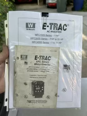Wfc4007-5cht Tb Woods E-trac Wfc Ht Ac Drive 7.5 Hp 3ph Type 12k 4x Enclosure #3