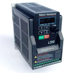 Teco-westinghouse L510-2p5-h3-u .5 Hp 3 Phase 230 Volts Ip20 Variable Frequency Drive New