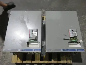 Atv85hc13n4x Telemecanique Lot Of 2 Square D Altivar 58 Trx Ac Drive - Untested