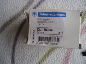 Dl1-bdg4 Telemecanique New Dl1 Bdg4 011813 Led Cluster Red. Made In France