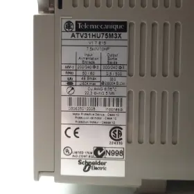 Atv31hu75m3x Telemecanique Schneider Electric Altivar 31 Ac Motor Drive 10hp 3ph 240vac 46.8a #2