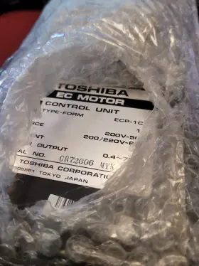 S1-c218 Toshiba Ecp-1ce Motor Control Unit 200/220 V 0.4-75 Kw. 1ph