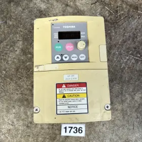 Toshiba Vfs7-2004up Transistor Invertor 3 Phase Amp 200-230 Volts Works Read