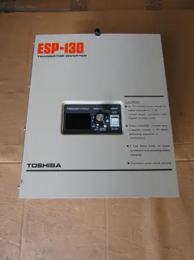 Vt130g1-4035boe Toshiba Esp-130 Transistor Inverter 3hp Ac Drive Xlnt Used M/o