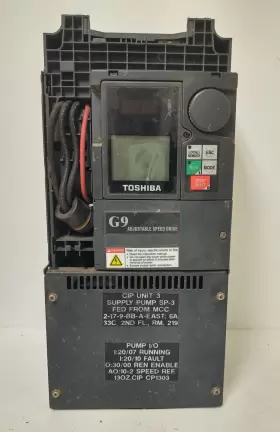 Vt130gu94110 Toshiba Vt130g9u4110 Tested G9 Vfd Ac Drive 380-480v 10hp #2