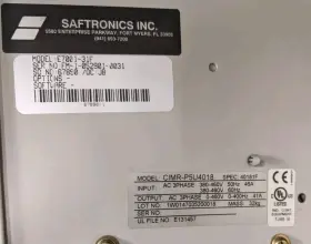 Cimr-p5u4018 Yaskawa Saftronics General Purpose Drive Pn E7001-31f #2