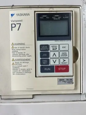 Cimr-p7u4045 Yaskawa Varispeed P7 Ac Drive 75hp 3ph Input 380-480v 50/60 #2