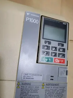 Cimr-pu4a0031faa Yaskawa P1000 Ac Drive Rev. E 400v 3ph With Keypad #2