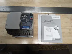 Ga50u2021aba Yaskawa Ga500 Drive Vfd Used 3 Phase 5 Hp 200-240v Working