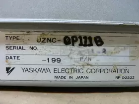 Jznc-0p111b Yaskawa Operator Interface Robotic #3