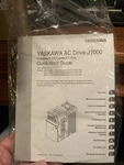 Yaskawa CIMR-JCBA0002BMA Drive J1000. Fixed Price $250.00.
