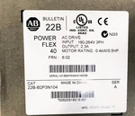 New Ab 22B-B2P3N104 Free Shipping Box Factory Sealed Plc. Fixed Price $606.00.