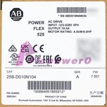 New Sealed Allen Bradley 25B-D010N104 Powerflex 525 4KW 5HP Ac Drive 3 Phase. Fixed Price $415.00.
