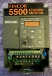 Fincor 5500 5501 Ac Motor Control 220V 0.4KW Used. Fixed Price $75.00.
