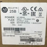 Allen-bradley 25B-A8P0N104 Powerflex 525 Ac Drive 1.5KW 2HP 25BA8P0N104 Us Stock. Fixed Price $855.00.