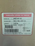 Teco JNEV-401-H3 Variable Speed Ac Drive Phase Hp. Fixed Price $160.00.