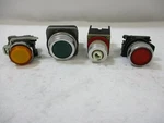 (lot Of 4) Allen Bradley/telemecanique 800F-X10/A 800MR-HX2B/A ZBV-6 Push Button. Fixed Price $22.88.