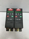 Danfoss 2800 , P/n: 195N1013 VLT2807PT4B20STR0DBF00A00 Frequency Drive. Fixed Price $195.00.