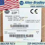 New Ab 22P-D022N103/A Powerflex 400P 11KW Ac Drive Free Ship 22PD022N103 Sera. Fixed Price $1262.00.