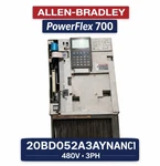 Allen Bradley 20BD052A3AYNANC1 POWERFLEX700 Drive, 480 Vac, Ph, *read*. Fixed Price $3000.00.