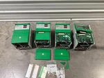 Lot Of 4 Emerson Control Techniques Quantum Iii Digital Dc Drive 9500 M75 Parts. Fixed Price $3999.99.