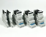 Lot Of 14 Allen-bradley 700-TBS24 700-HLT1Z 24V Dc Relay Module Tested. Fixed Price $99.95.