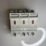 Marathon 6SJ60AIC Pole Amp 600 Vac Vdc Fuseholder 6SJ60A3IC. Fixed Price $50.00.