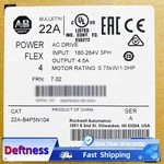 Allen-bradley 22A-B4P5N104 Powerflex 0.75 Kw Hp Ac Drive Us Free Tax. Fixed Price $584.80.