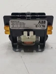 Abb Definite Purpose Contactors Model DP20C2P-1/B Pole 120 Vac 50/60HZ Nob. Fixed Price $22.49.