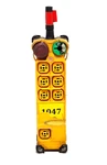 Telecrane Industrial Radio Remote Control F24-6D-TX Untested.. Fixed Price $89.91.