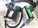 Dmm Quality NEMA23 Ac Motor DHT-A6TD1 -servo Drive DYN-TLA6S W/cables Nob. Fixed Price $299.00.