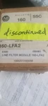 Allen Bradley Line Filter 160-LFA2 Ser. Fixed Price $100.00.