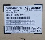 Invertek Vfd Optidrive Nema 4X ODE-3-340140-3F4Y 480V 14A 3PH 7.5HP New! Wow!. Fixed Price $999.00.