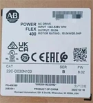 Allen-bradley 22C-D030N103 Powerflex 400 15 Kw 20 Hp Ac Drive Fast Delivery. Fixed Price $1030.99.