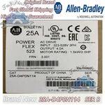 Ab 25A-D4P0N114 Ser Brand New Quality Guaranteed Free Ship. Fixed Price $495.00.