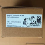 1PC New Delta DVP04DA-H3 DVP04DAH3 Analog Module In Box Brand. Fixed Price $264.00.