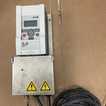 Mounted Eaton MMX11AA1D7N0-0 1/3HP .33HP Ac Drive 100-120V In 9.2A 0-320HZ Out. Fixed Price $120.00.