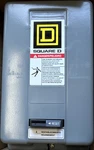 Square D Ac Magnetic Nema Size 1P Starter 8536SCG2V02 120V 60HZ. Fixed Price $250.00.
