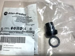 New Allen Bradley 800FP-LF7PD3CX10 Illuminated Flush Push Button Clear Ser:a. Fixed Price $52.97.