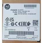 Brand New Allen-bradley 22C-D030N103 Powerflex 400 Ac Drive 15KW 20HP. Fixed Price $990.20.