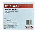 Lincoln Electric K52106-15 Magnum Pro Mechanized Torch 550A 15FT. Fixed Price $1049.99.