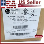 Allen-bradley 22B-B8P0N104 Powerflex 40 Drive 1.5KW / 2HP 180-264VAC. Fixed Price $747.12.
