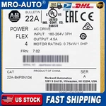 Allen-bradley 22A-B4P5N104 Powerflex 0.75 Kw Hp Ac Drive Us Free Tax. Fixed Price $583.98.