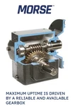 Morse Industrial (emerson Electric) Heavy-duty Chain Drive / Gearbox Assembly. Fixed Price $1800.00.