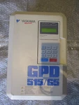 Yaskawa CIMR-G5M55P5 GPD515/G5 Drive 500-600VAC 11/9.8A 55P51F *tested*. Fixed Price $1250.00.