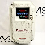 Used Allen Bradley 22B-D1P4C104 Powerflex 40 Drive 0.5HP 480V 3PH Vfd Tested. Fixed Price $334.44.