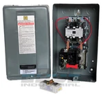 Magnetic Motor Starter Control By Square D 5HP 1 Phase 230VAC Amp. Fixed Price $259.95.