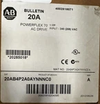 Allen-bradley Powerflex 70 Single Phase 20AB4P2A0AYNNNC0 Bnib. Fixed Price $1781.75.