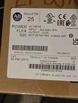 New Sealed Allen Bradley 25-PM1-D010 Powerflex 520 4KW 5HP Drive Module. Fixed Price $675.00.